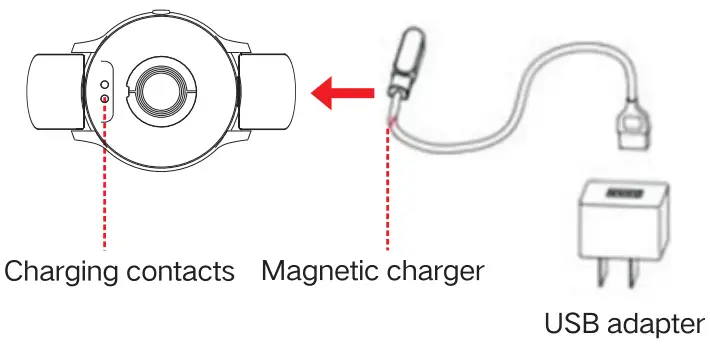 Srichpk S32D Black Smart Watch - cvable