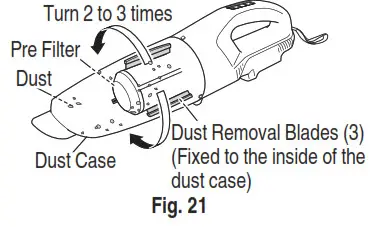 HiKOKI DH 26PMX Drill Bare Unit- Fig 21
