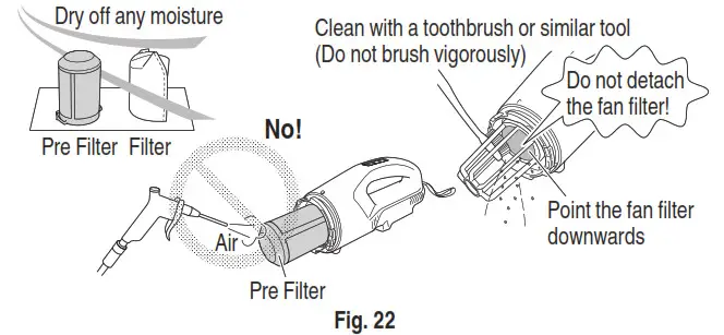 HiKOKI DH 26PMX Drill Bare Unit- Fig 22