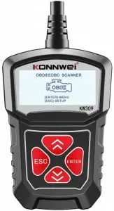 KONNWEI KW309 CAN OBDII+EOBD Code Reader User Manual