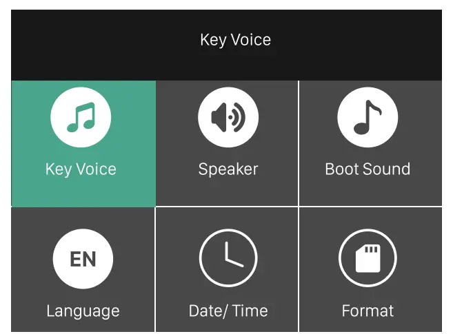 GERMiD G2-4K 2 Inch HD Streaming Media 4K Dash Camera - settings 3
