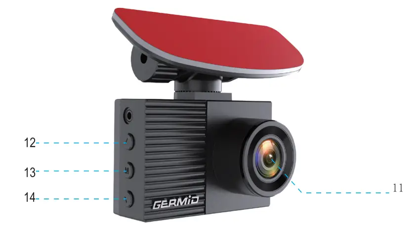 GERMiD G2-4K 2 Inch HD Streaming Media 4K Dash Camera - settings 8