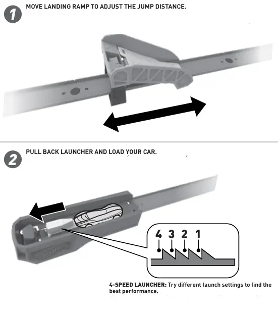 HotWheels Track Builder Unlimited - TO PLAY 1 & 2