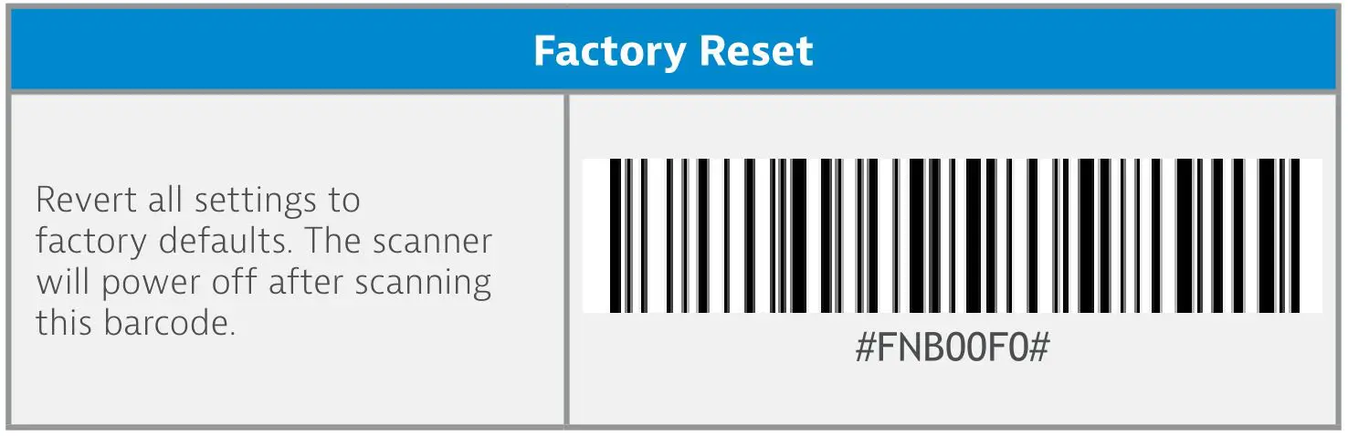 socket DS860 Sled Barcode Scanner for Mobile - Factory Reset