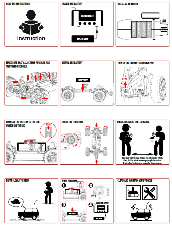 corally COR00191-Sketer-XP-110-4WD-Brushless-RTR-Truck-6