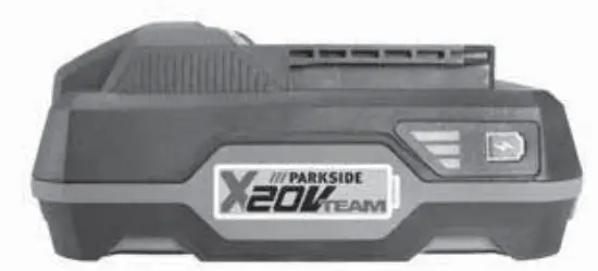 PARKSIDE PKA 20 Li A1 20V Cordless Compressor And Air Pump - figure 6