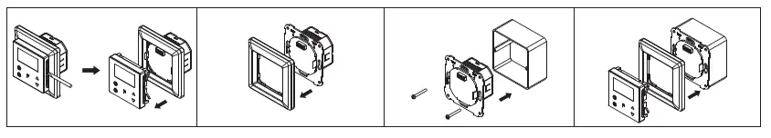namron 4512736 Thermostat Touch ZigBee 16A 3