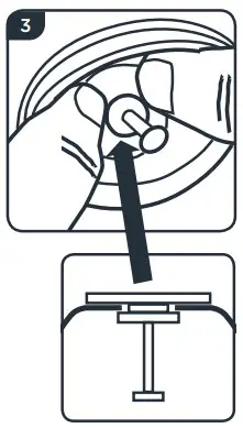 tomme tippe Manual Breast Pump - diaphragm