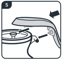 tomme tippe Manual Breast Pump - pump body