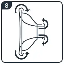 tomme tippe Manual Breast Pump - smooth the lip