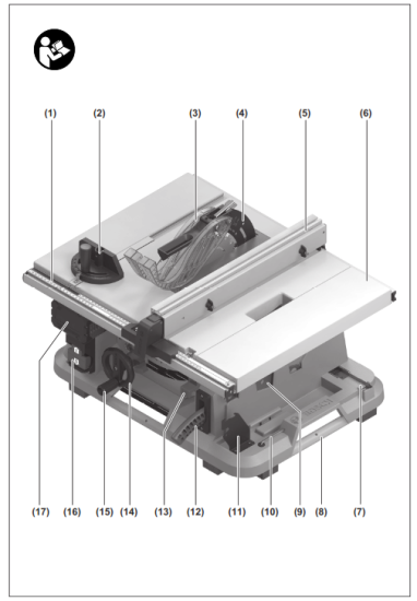 BOSCH GTS 18V 216 Professional Biturbo Cordless Spray Table - fig