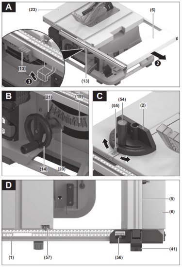 BOSCH GTS 18V 216 Professional Biturbo Cordless Spray Table - fig1