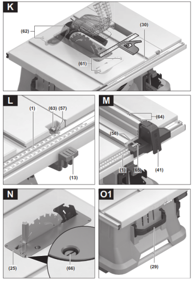 BOSCH GTS 18V 216 Professional Biturbo Cordless Spray Table - fig16