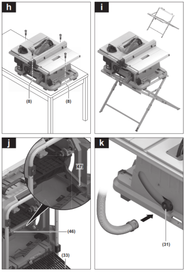 BOSCH GTS 18V 216 Professional Biturbo Cordless Spray Table - fig7