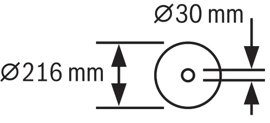 BOSCH GTS 18V 216 Professional Biturbo Cordless Spray Table - tool
