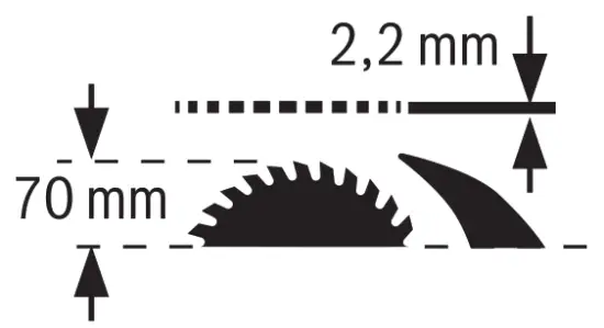 BOSCH GTS 18V 216 Professional Biturbo Cordless Spray Table - workpiece1