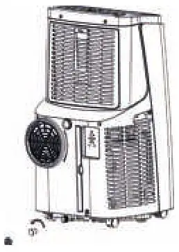 moa Portable Air conditioner 18 - Drainage Instruction 1