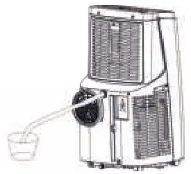 moa Portable Air conditioner 18 - Drainage Instruction 2