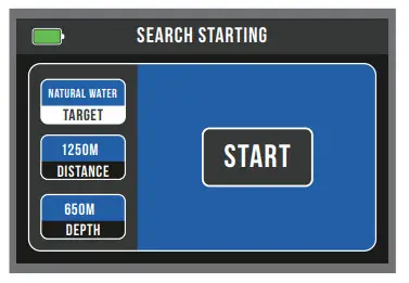mwf 800-ULTRA Digger Groundwater Detector - search Starting