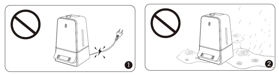 TAOTRONICS TT-AH044 -Ultrasonic- Cool Mist -Humidifier- FIG 1