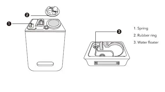 TAOTRONICS TT-AH044 -Ultrasonic- Cool Mist -Humidifier- FIG 15