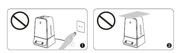 TAOTRONICS TT-AH044 -Ultrasonic- Cool Mist -Humidifier- FIG 5