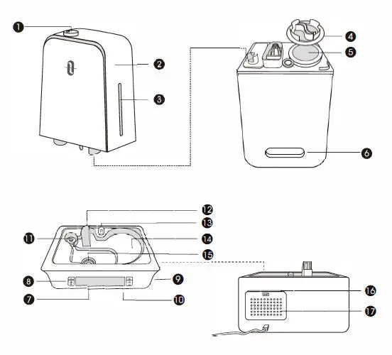 TAOTRONICS TT-AH044 -Ultrasonic- Cool Mist -Humidifier- FIG 8