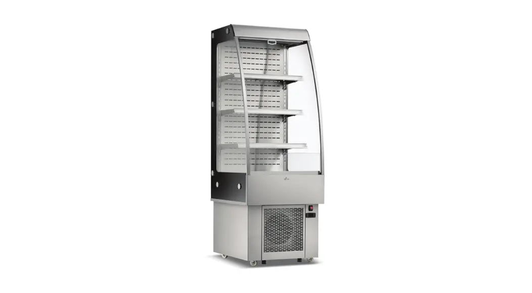 Nexel 243209 Refrigerated Open Display Stainless Steel With Curtain User Manual