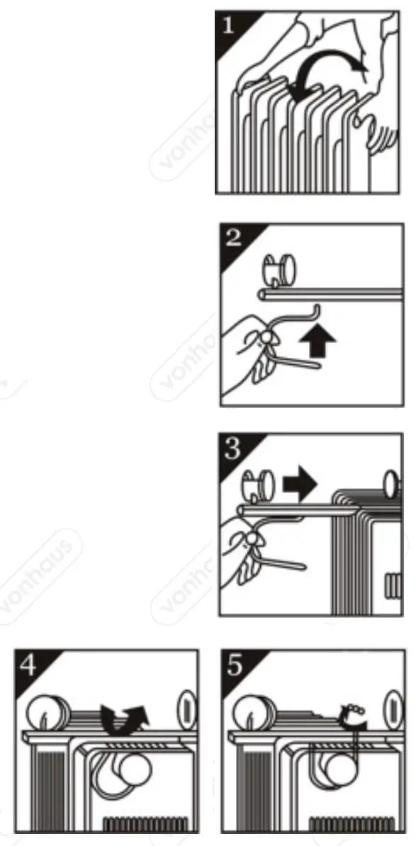 VonHaus 2500645 11 Fin 2500W Oil Filled Radiator Black - ICON 3