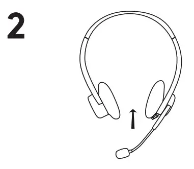 logitech Headset Stereo HEADSET FIT 2