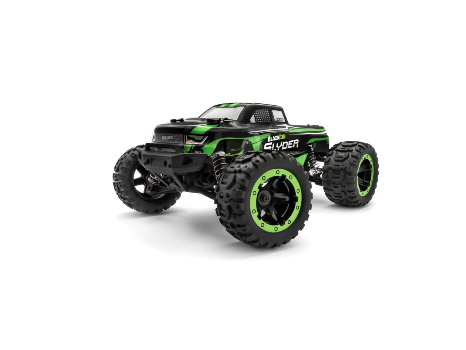 Blackzon 540100 Slyder Mt 1/16 4wd Electric Monster Rc Truck Green Instruction Manual