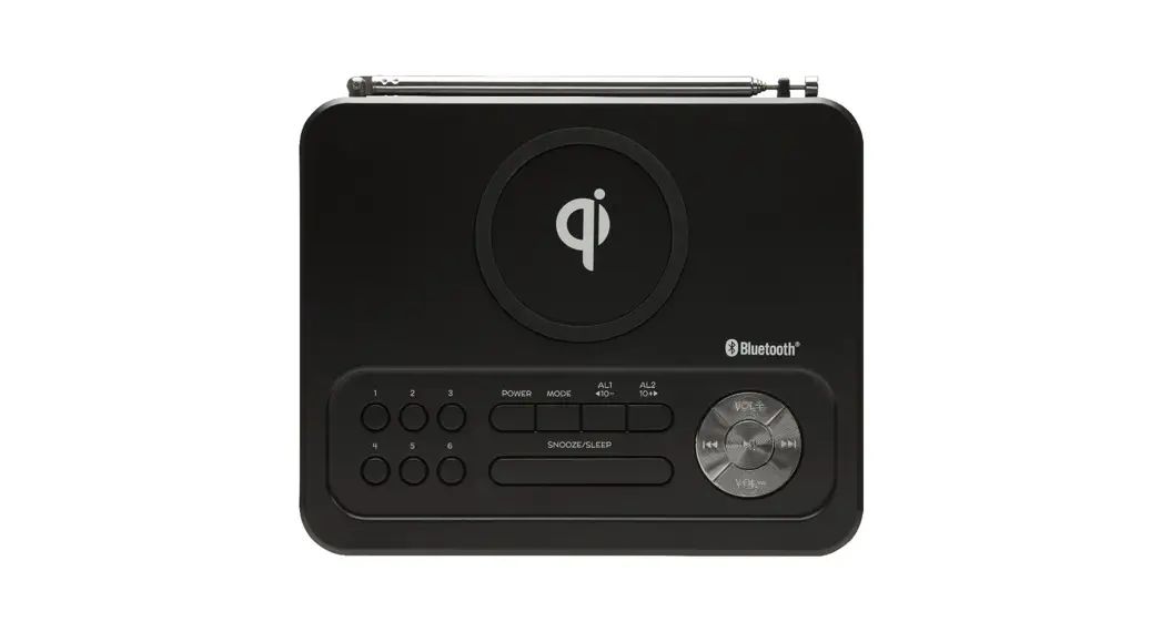 Qudo Qdclrd Clock Radio With Wireless Charging User Guide
