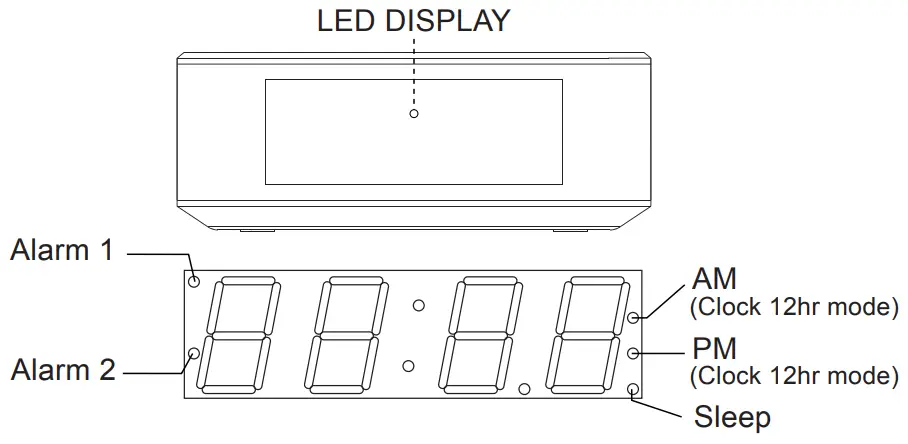 Qudo QDCLRD Clock Radio With Wireless Charging-fig2