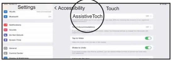 Ios system accessibility