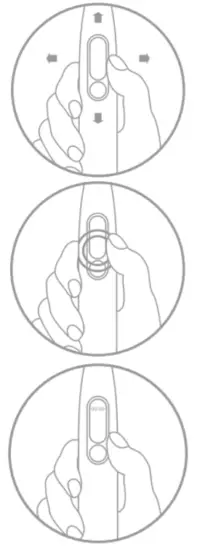 oclean X Pro Smart Toothbrush - power button