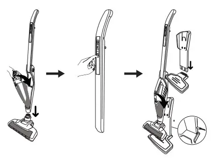 ORFELD EV 660 Portable Cordless Vacuum Cleaner - product introduction 1