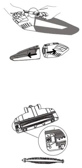 ORFELD EV 660 Portable Cordless Vacuum Cleaner - product introduction 3