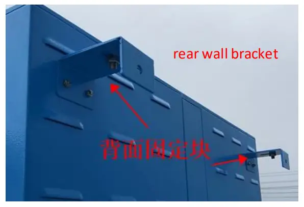Install the wall brackets