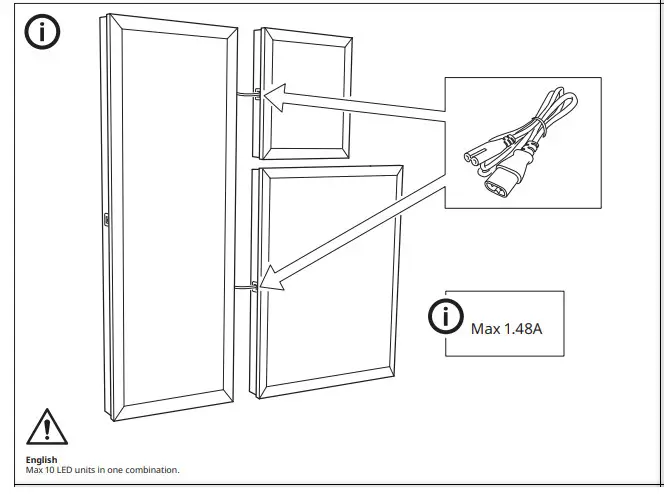 IKEA FLOALT LED Lighting Panel - figure 17