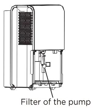 BLACK PLUS DECKER BD50PMWSA Portable Dehumidifier - Figure 12