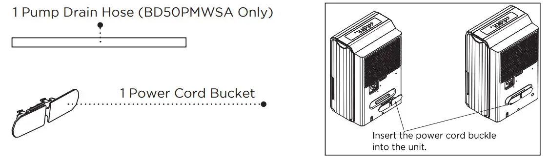BLACK PLUS DECKER BD50PMWSA Portable Dehumidifier - Figure 4