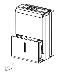 BLACK PLUS DECKER BD50PMWSA Portable Dehumidifier - Figure 7