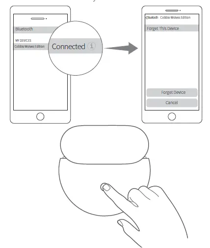 restore the factory setting