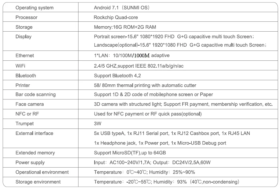 Sunmi K2MINI Self-Checkout Kiosk fig 12