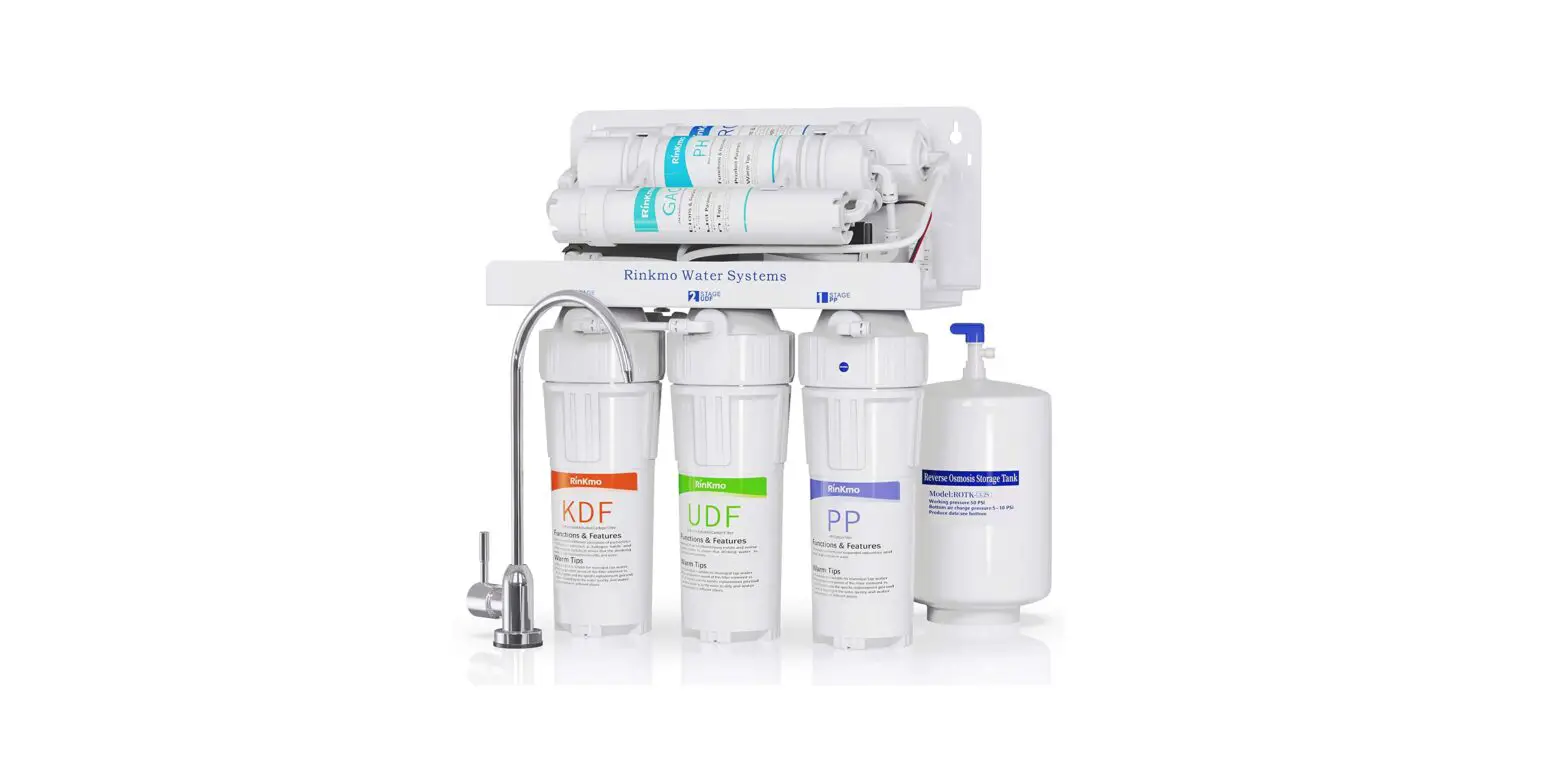 Rinkmo Ro-75gdp Powerful Double Faucets Water Purifier User Manual
