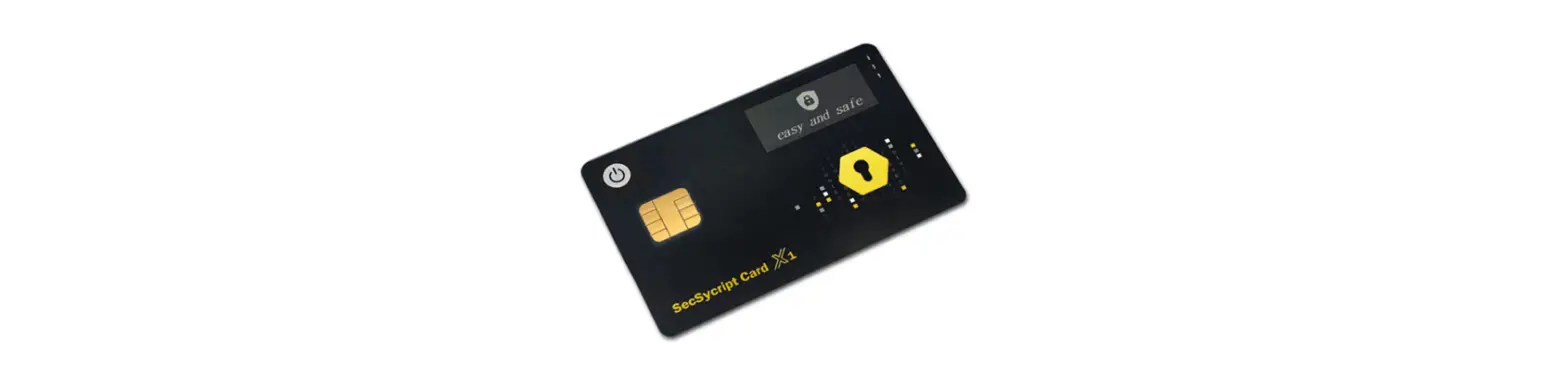 Kingmax X1 Secsycript Card Hardware Wallet User Manual Kingmax X1 Secsycript Card Hardware Wallet User Manual