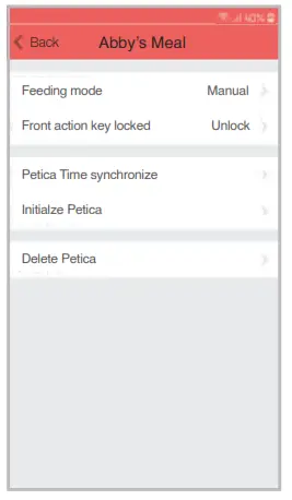 Petica PETIFE100 Smart Automatic Pet Feeder - autonomous