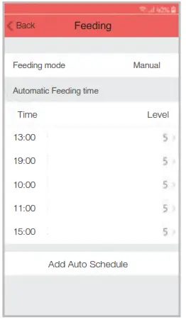 Petica PETIFE100 Smart Automatic Pet Feeder - feeding