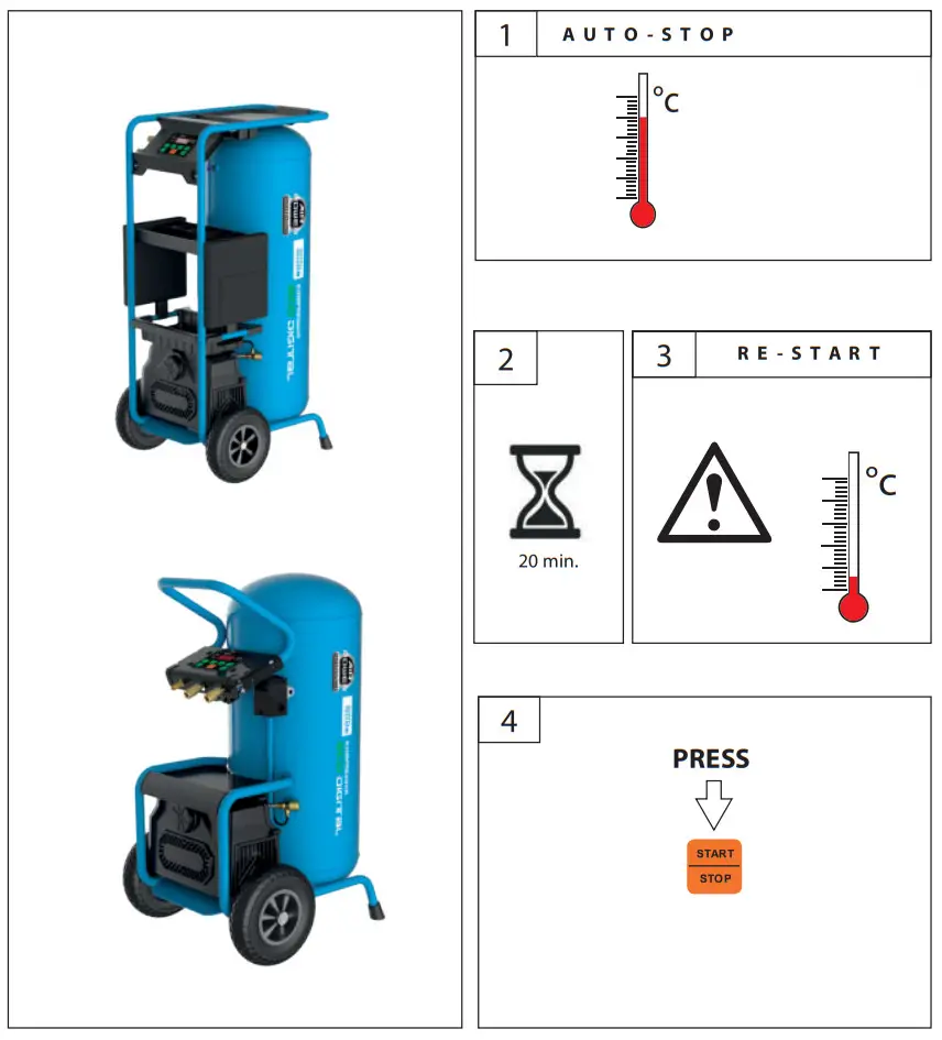 Gude 50124 ECO Digital Compressor Airpower - feagure 6