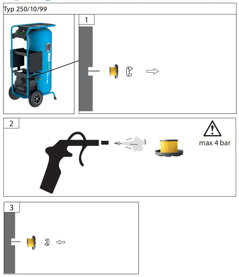 Gude 50124 ECO Digital Compressor Airpower - feagure 8